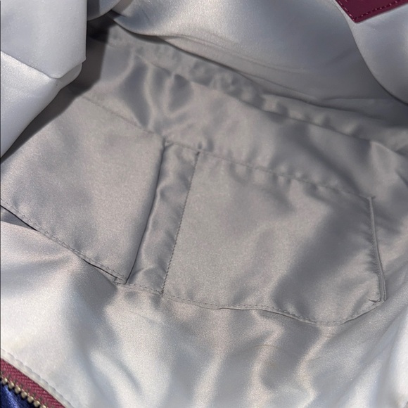 Coach Burgundy and Tan Signature Large Tote and now - Picture 6 of 9